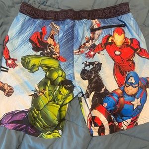 Men’s XXL Marvel Avengers Swimming Trunks